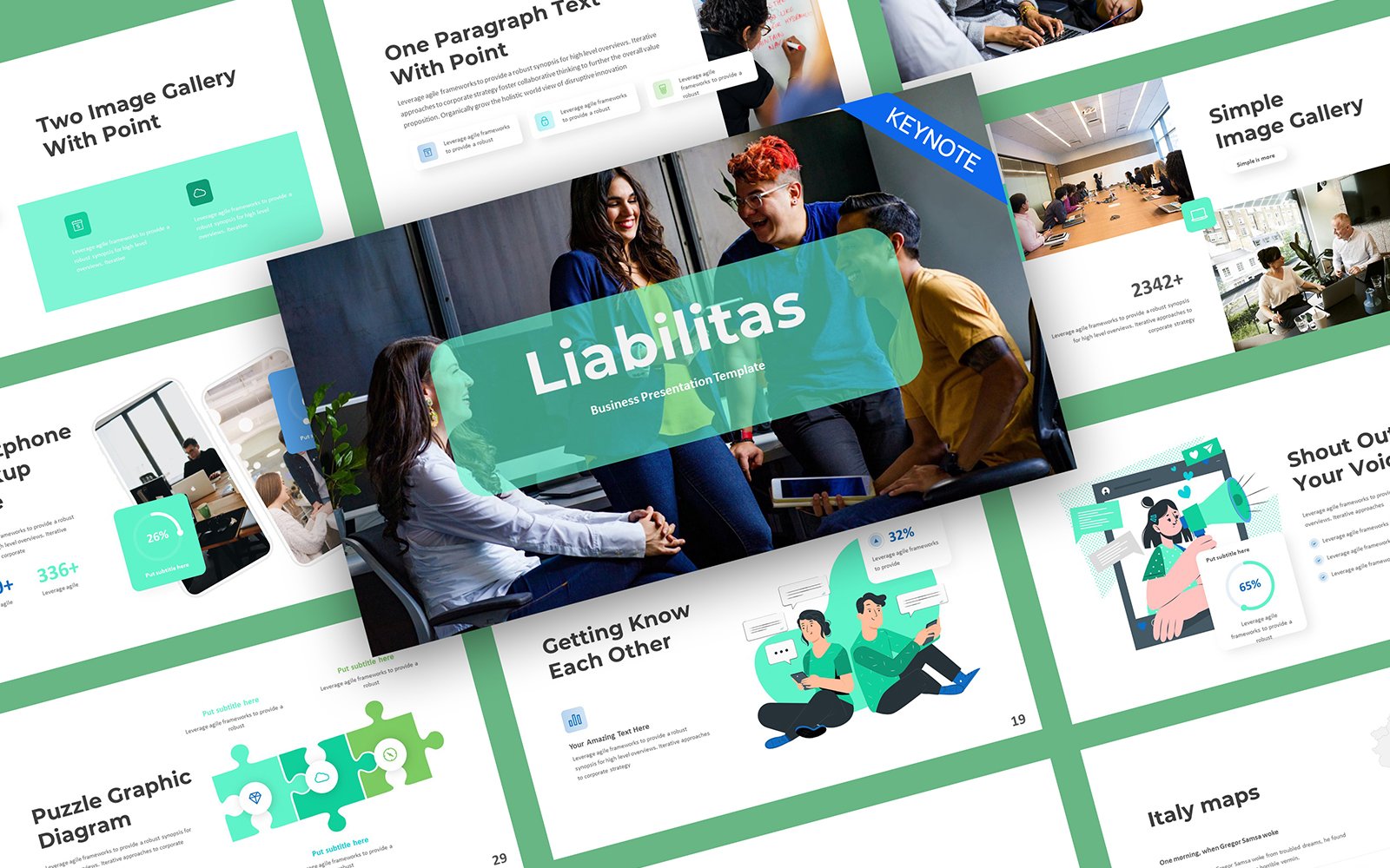 Template #269619 Business Plan Webdesign Template - Logo template Preview