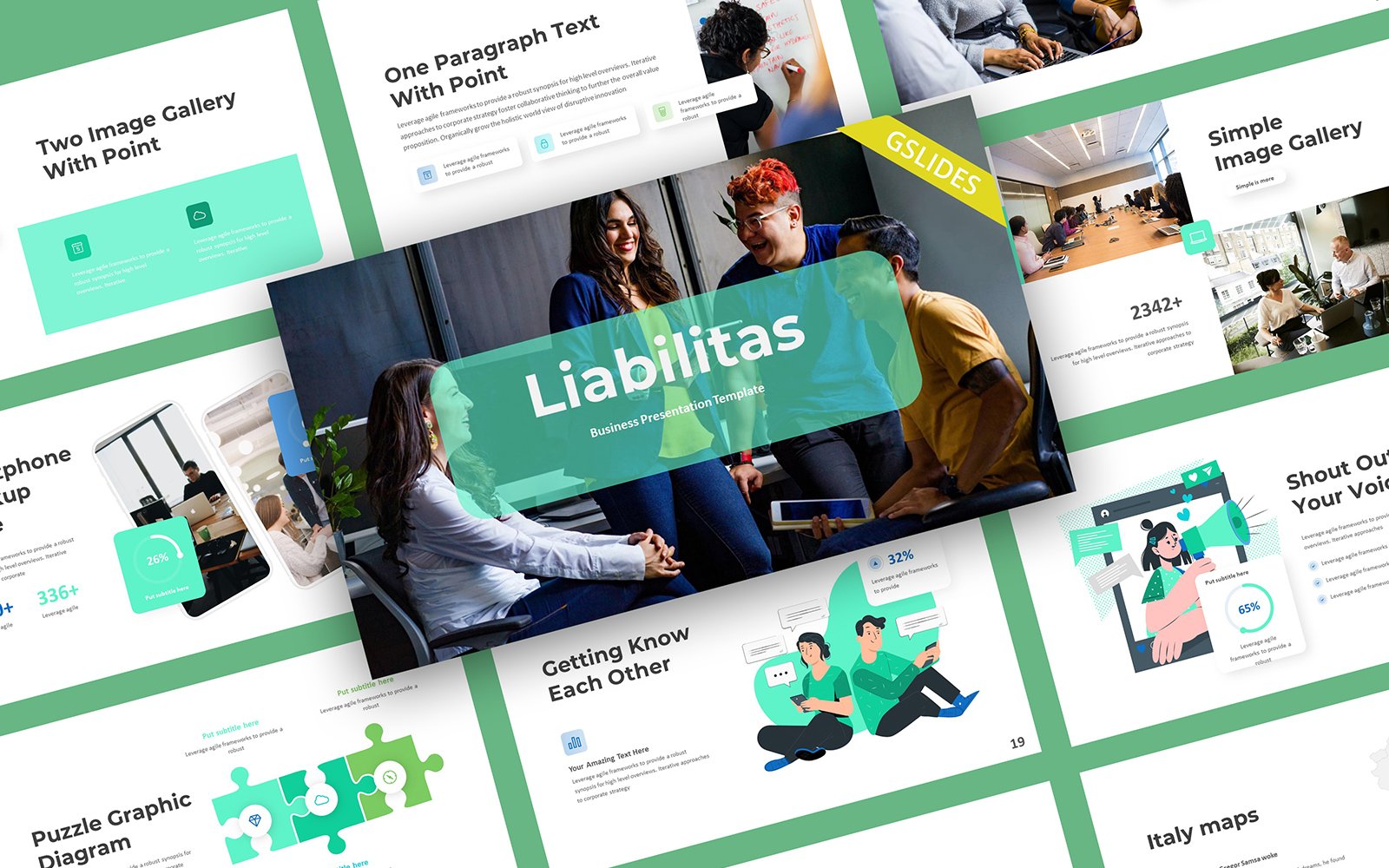 Template #269620 Business Plan Webdesign Template - Logo template Preview