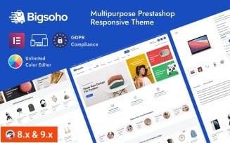 Bigsoho - Multipurpose Mega Store Prestashop Responsive Theme