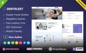 Dentelest - Medical and Dentist WordPress Theme