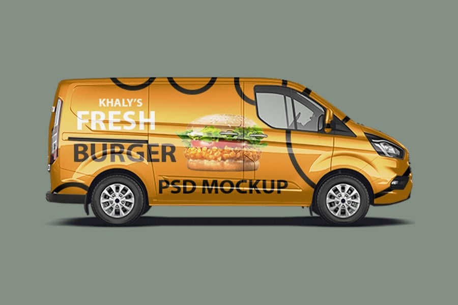 Template #269736 Mockup Car Webdesign Template - Logo template Preview