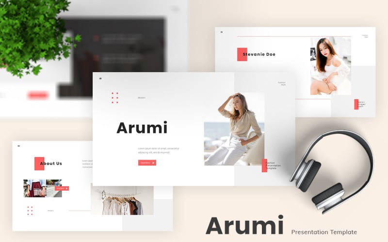 Arumi - Fashion Powerpoint PowerPoint Template