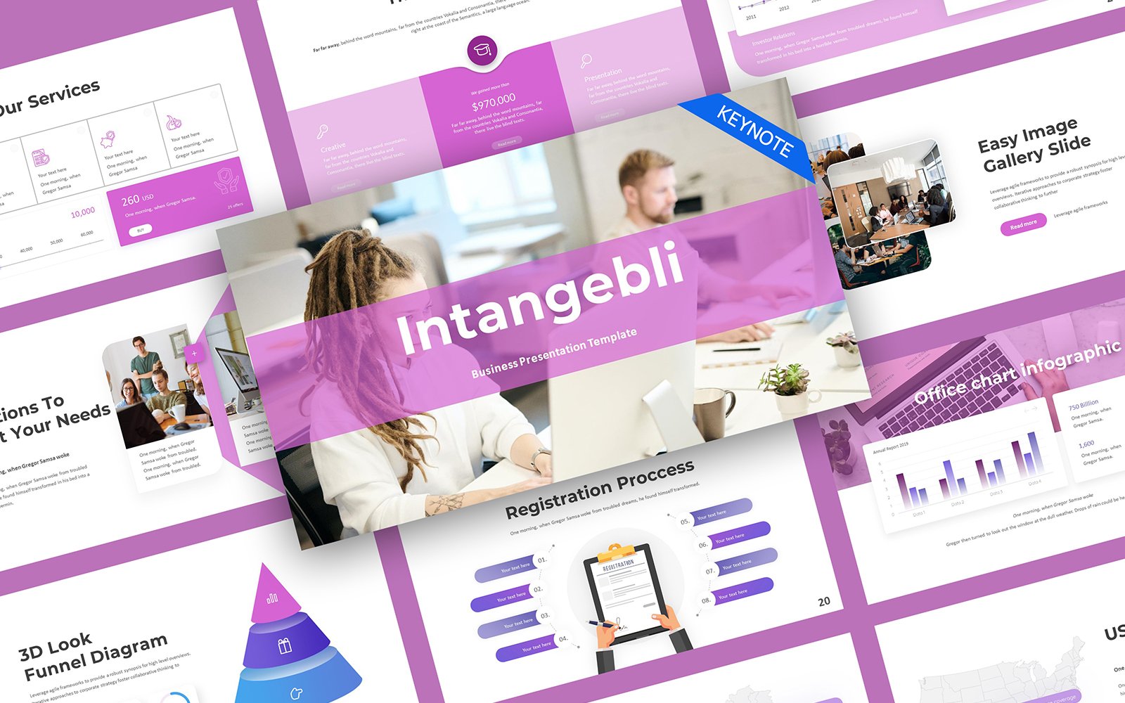 Template #269850 Business Plan Webdesign Template - Logo template Preview