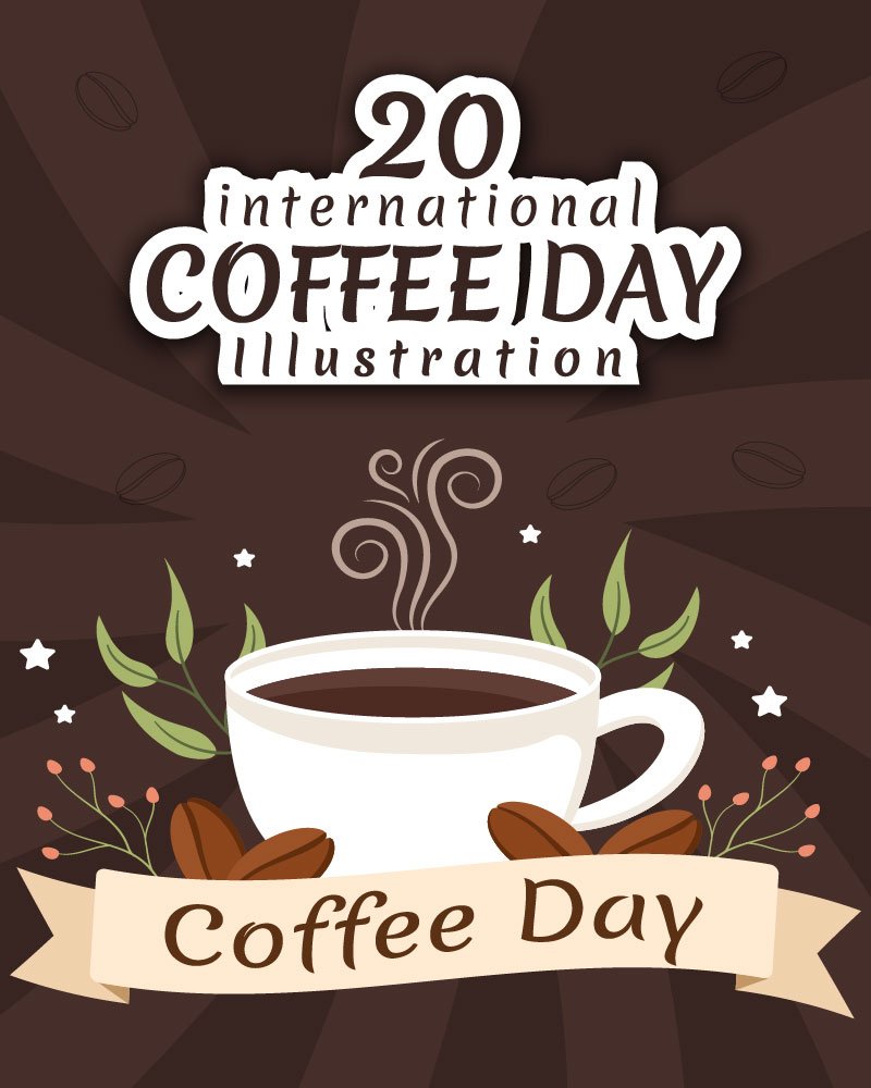 Template #269878 Coffee Day Webdesign Template - Logo template Preview