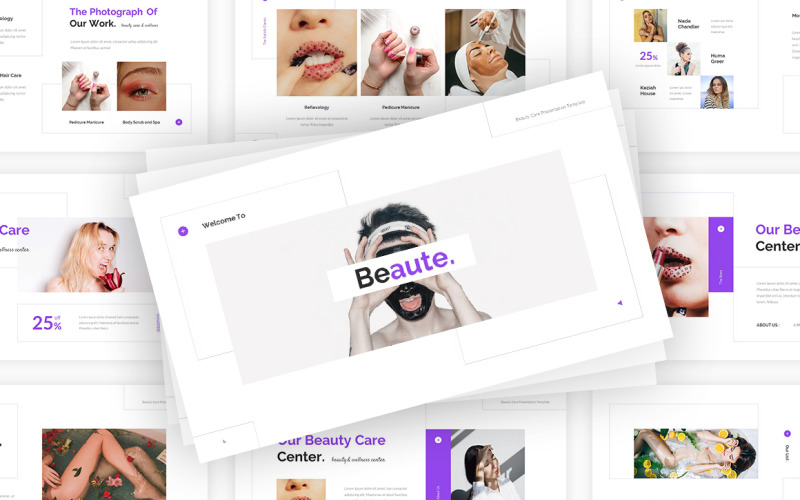 Beaute - Beauty Care Google Slides