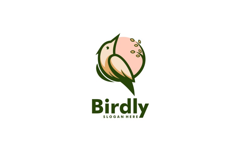 Bird Simple Mascot Logo Vol.2 Logo Template