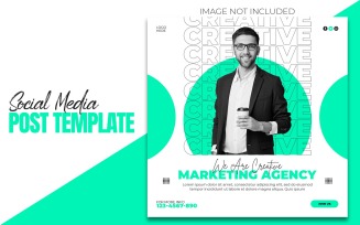 Creative Marketing Agency and Corporate Social Media Post