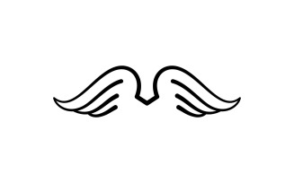 Wings Vector Logo Design Template V1