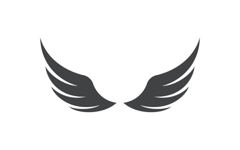 Wings Vector Logo Design Template V4 Logo Template