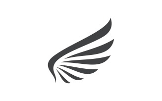 Wings Vector Logo Design Template V5