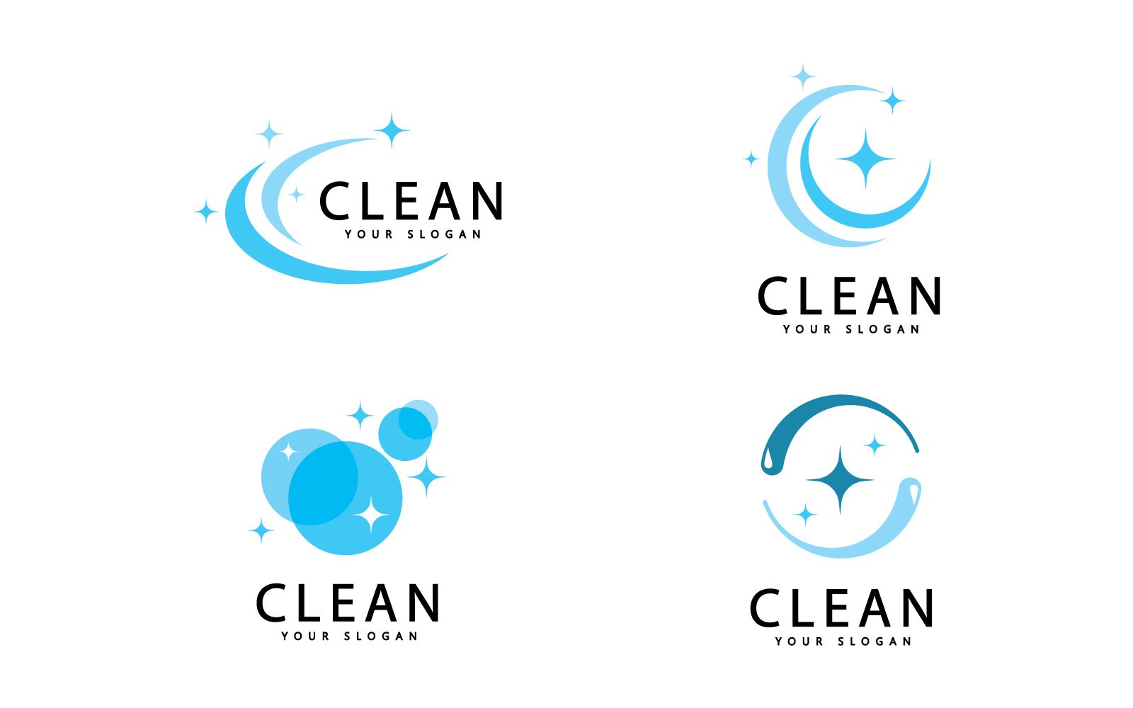 Kit Graphique #270020 Wash Business Divers Modles Web - Logo template Preview