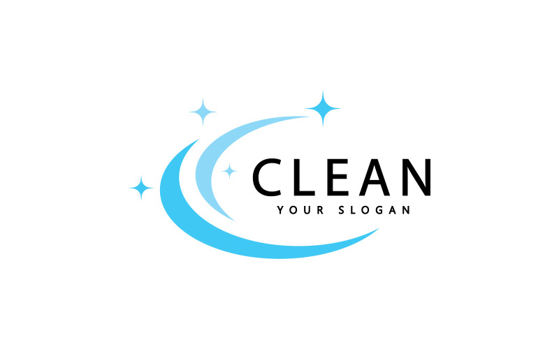 Cleaning Or Washing Vector Logo Design Template V1 Logo Template