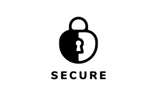 Security Lock Logo Template