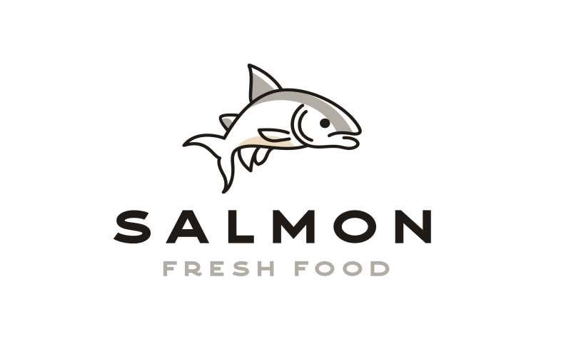 Kit Graphique #270100 Salmon Poisson Divers Modles Web - Logo template Preview
