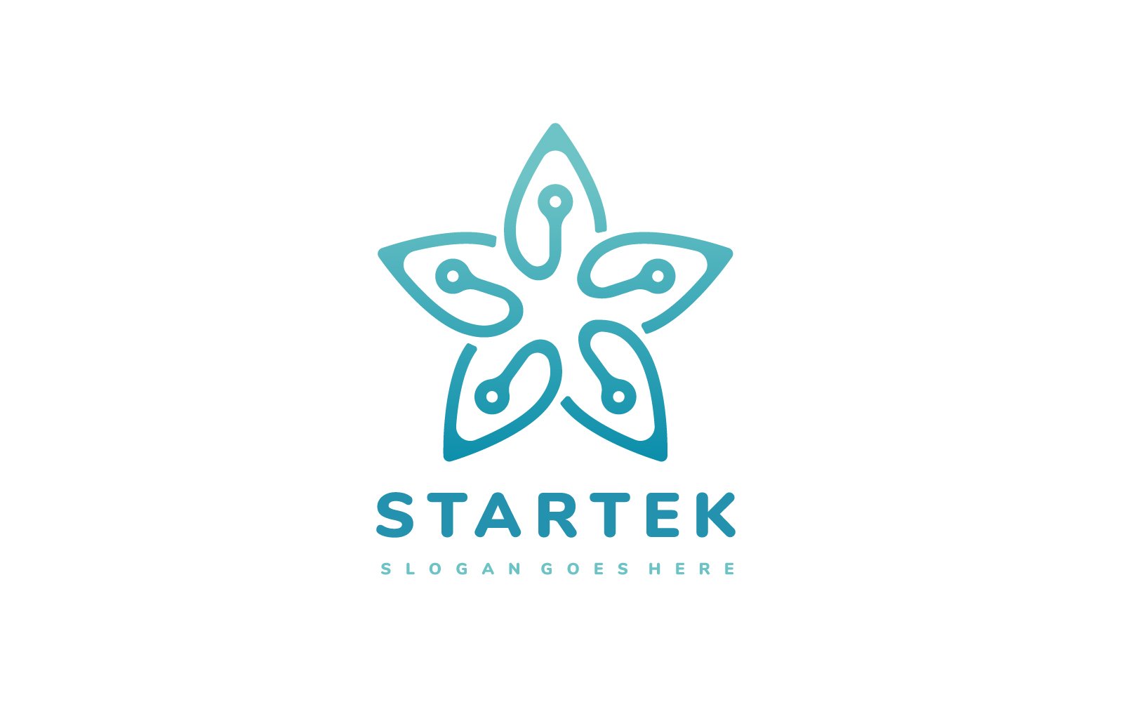 Template #270118 Artificial Gradient Webdesign Template - Logo template Preview