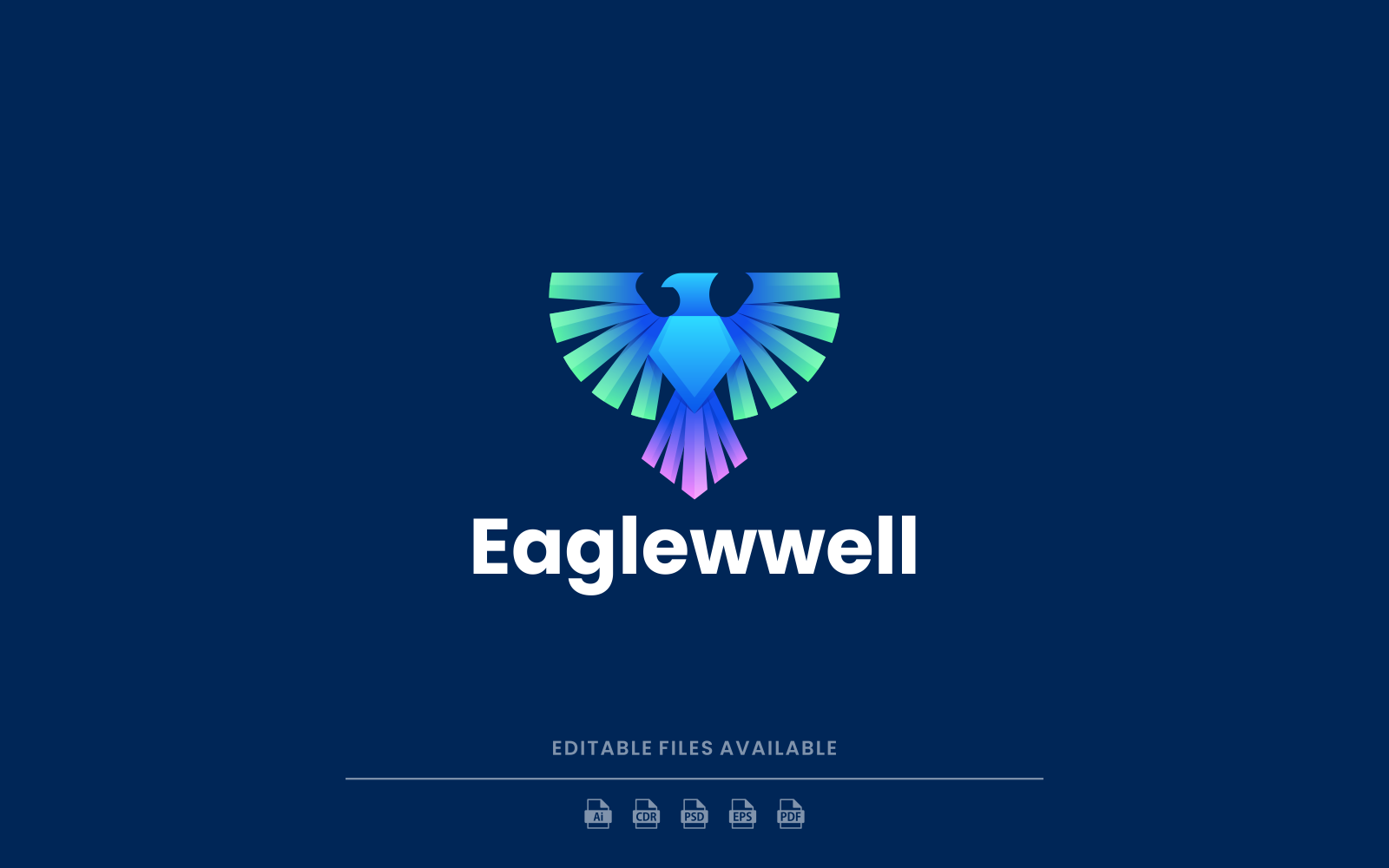 Eagle Gradient Colorful Logo Vol.2