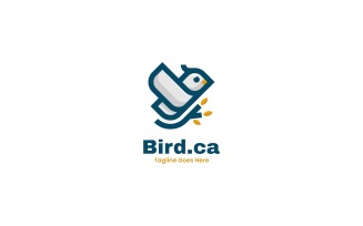 Bird Simple Mascot Logo Vol.3