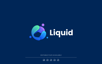 Liquid Gradient Colorful LogoTemplate