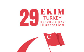 14 Republic Day Turkey Illustration