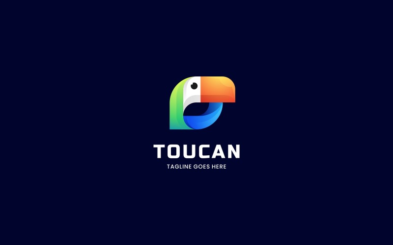 Toucan Gradient Colorful Logo Vol.1 Logo Template