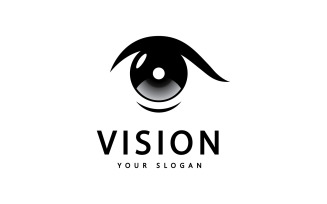 Eye Vision Vector Logo Design Template V2