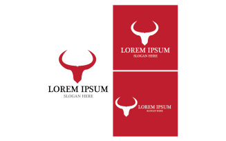 Bull Horn Logo And Symbol Vector V1
