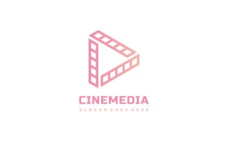 Cinema Play Logo Template