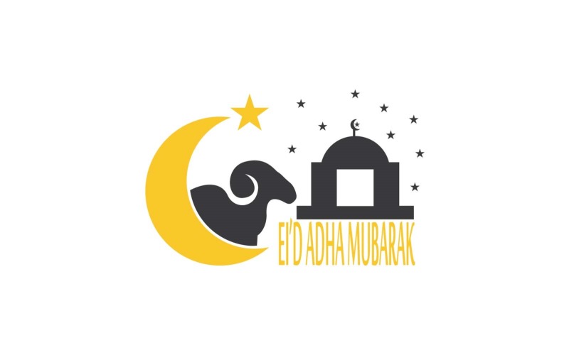Eid Adha Logo Vector And Symbol 1 Logo Template