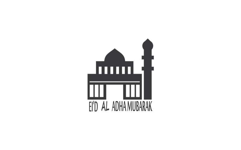 Eid Adha Logo Vector And Symbol 6 Logo Template