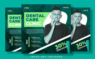 Dentist And Dental Care Social Media Post