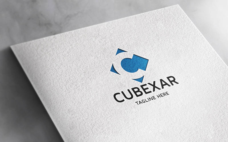 Professional Cubexar Letter C Logo Logo Template