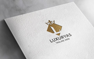 Professional Luxuryas Letter L Logo