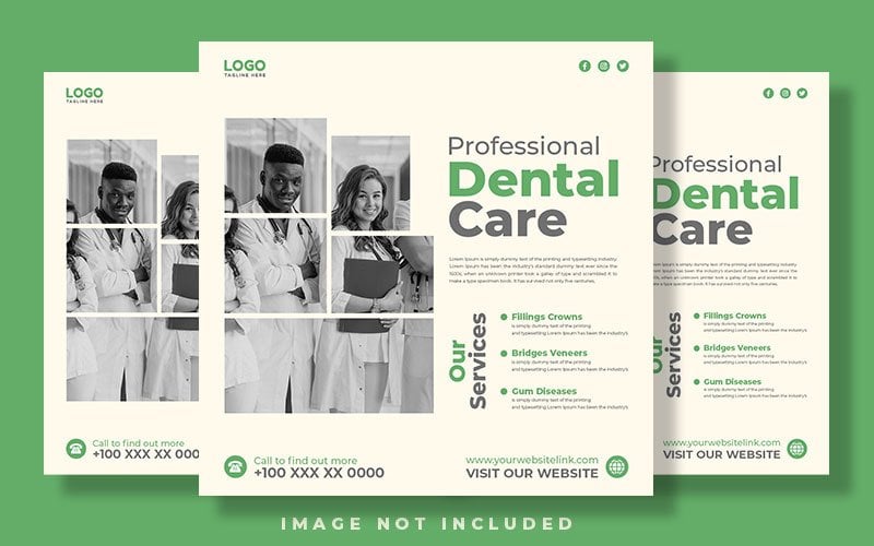 Kit Graphique #270566 Clinique Dentiste Divers Modles Web - Logo template Preview