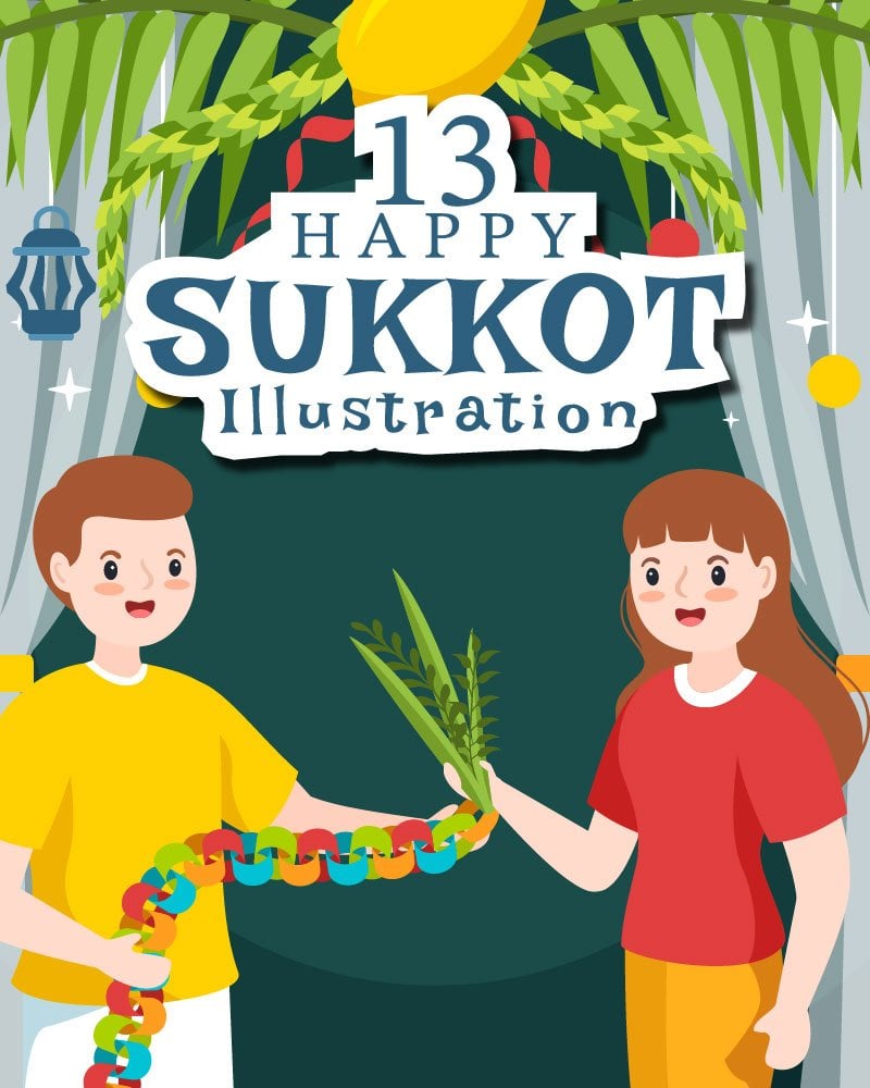 Kit Graphique #270709 Sukkot Day Divers Modles Web - Logo template Preview