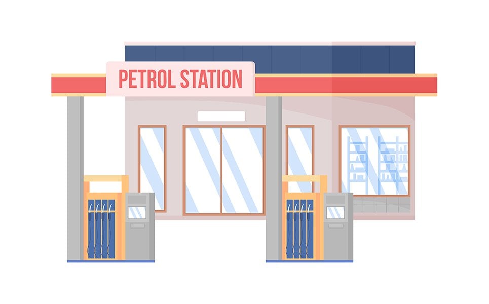 Kit Graphique #270756 Station Gasoline Divers Modles Web - Logo template Preview