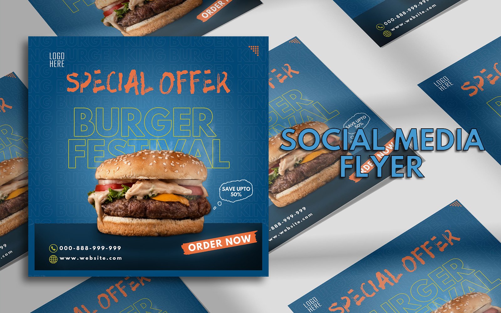 Template #270830 Burger Business Webdesign Template - Logo template Preview
