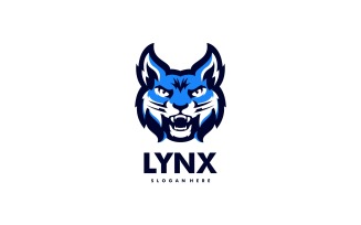 Lynx Simple Mascot Logo Template 1
