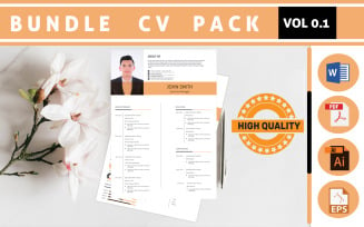 Resume Bundle Pack VOL 0.1