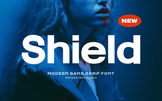 Shield Modern Sans Serif Font