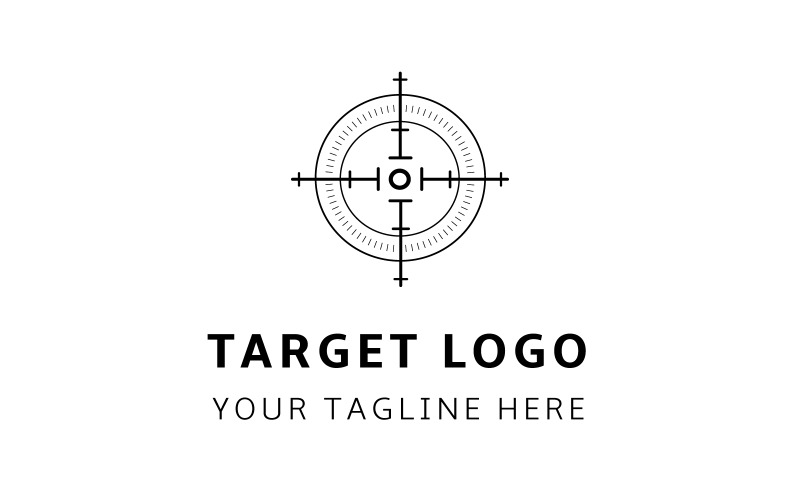 Target Logo Design Template For Your Business Logo Template