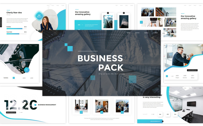 Business Pack – Special Business Powerpoint PowerPoint Template