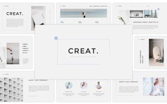 Creat – Minimal & Creative Powerpoint