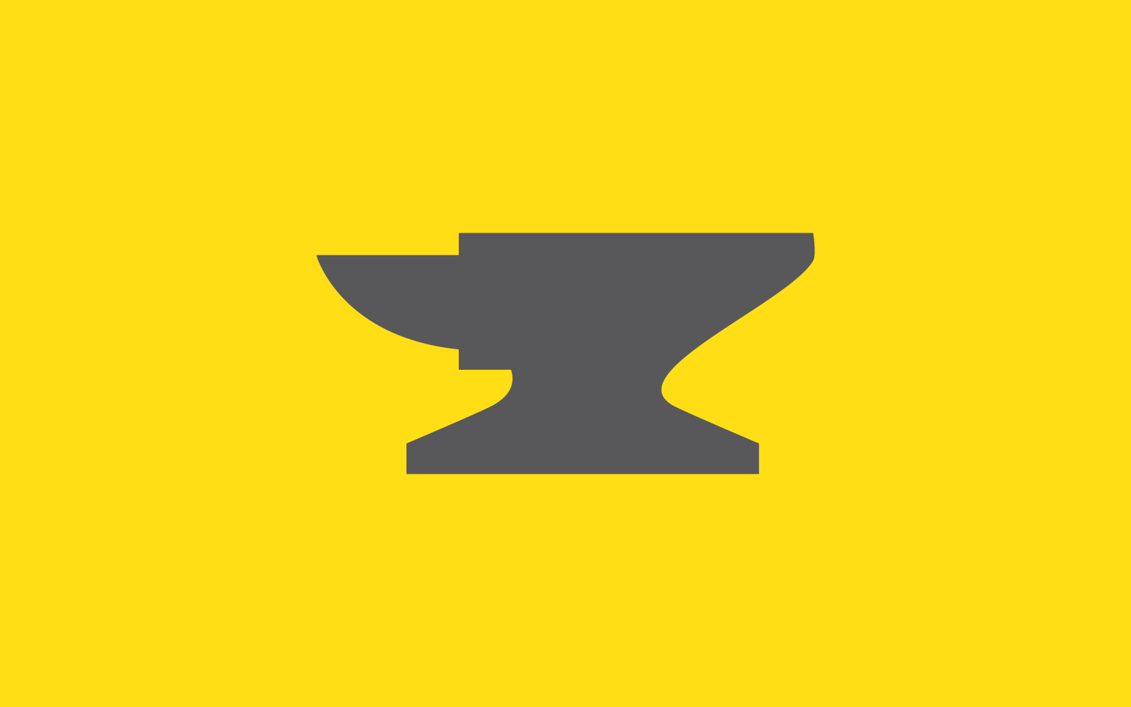 Blacksmith illustration logo vector flat design