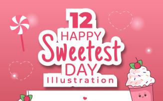 12 Happy Sweetest Day Illustration