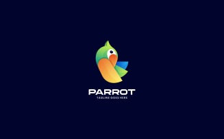Parrot Gradient Colorful Logo 1