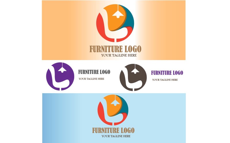 Furniture Global Company Logo Logo Template