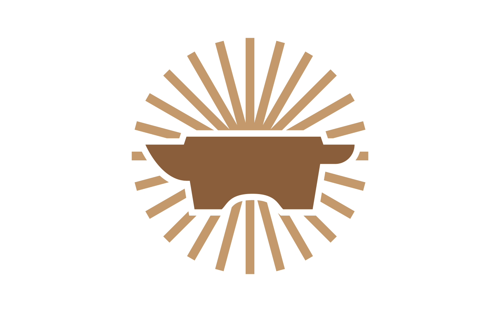 Ikona kowala Szablon projektu logo kowala