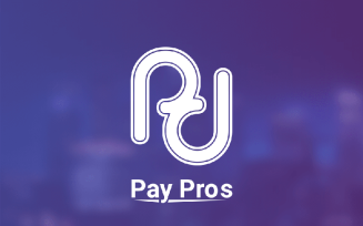 P Logo Template - P P logo design for Mobile App and Website - Pay Pros Logo Design