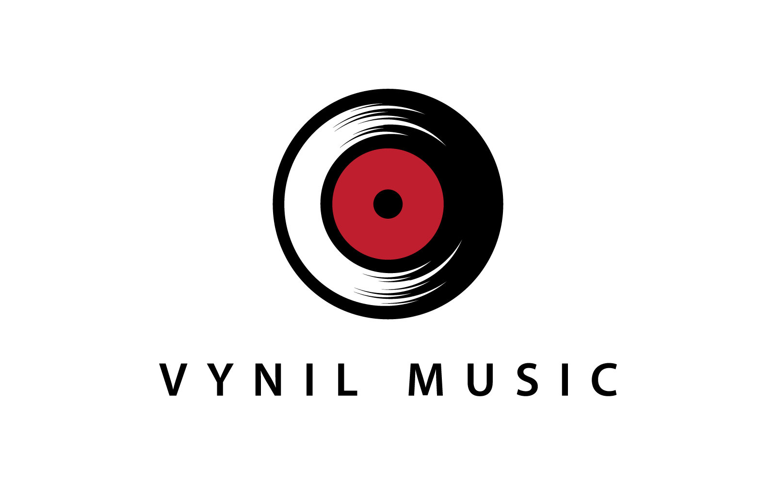 Vinyl-Musik-Icon-Vektor-Design