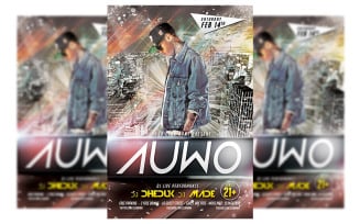 Guest Dj Party Flyer Template #4